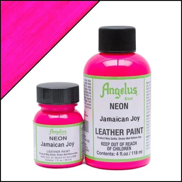 (12 Colors) Angelus Acrylic Leather Paint Neon Color