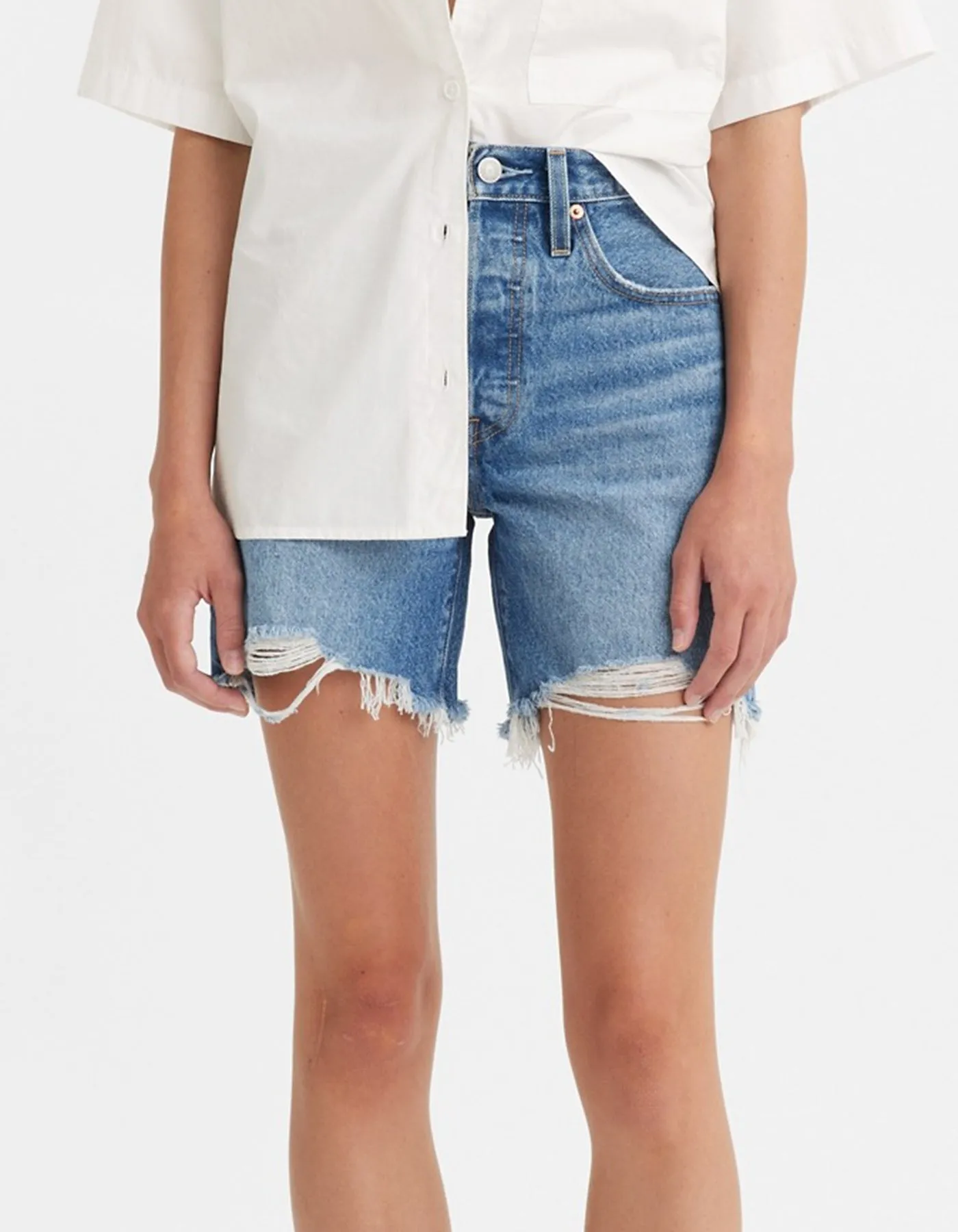 501 Mid Thigh Well Sure Shorts