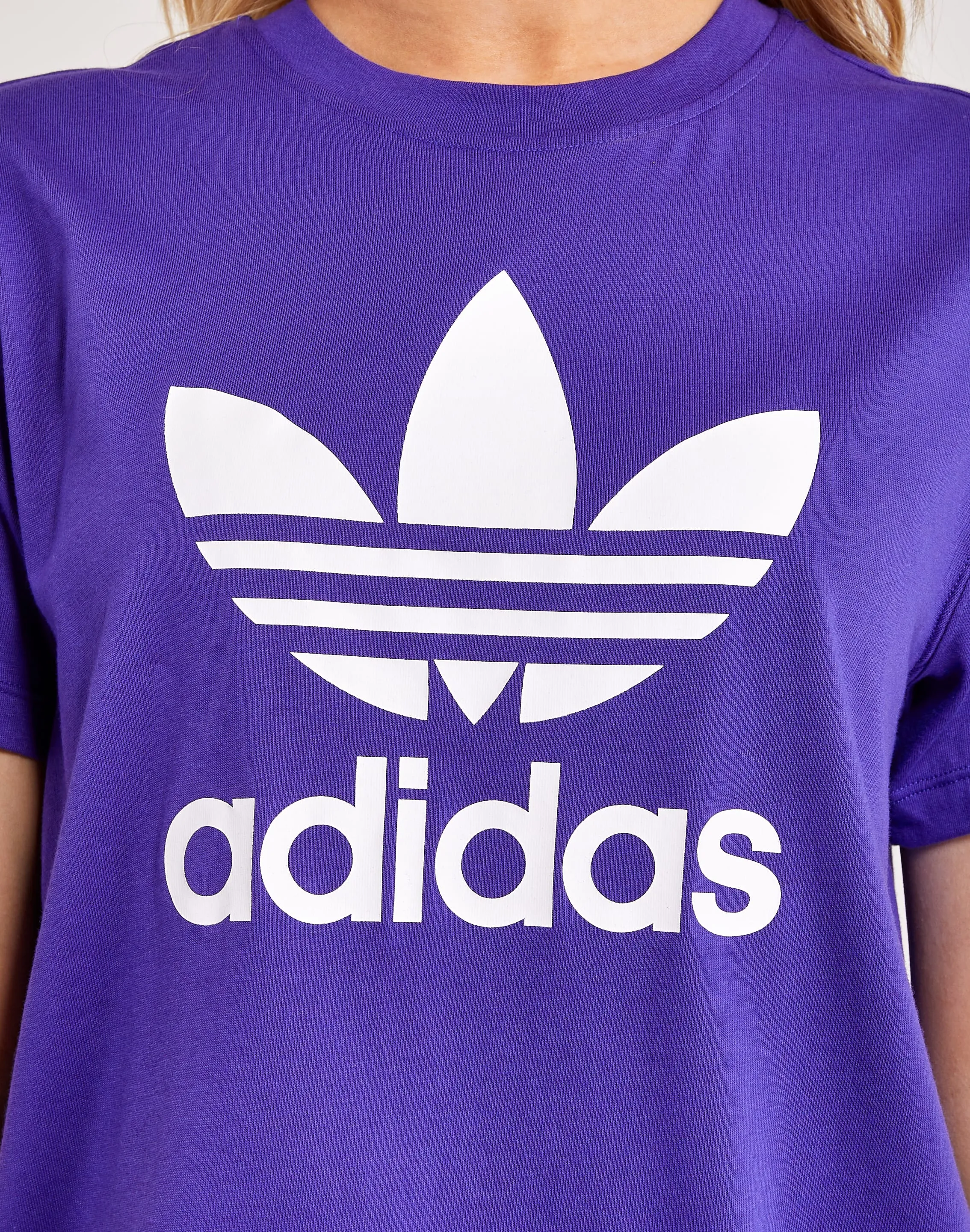 Adidas Boxy Trefoil Tee