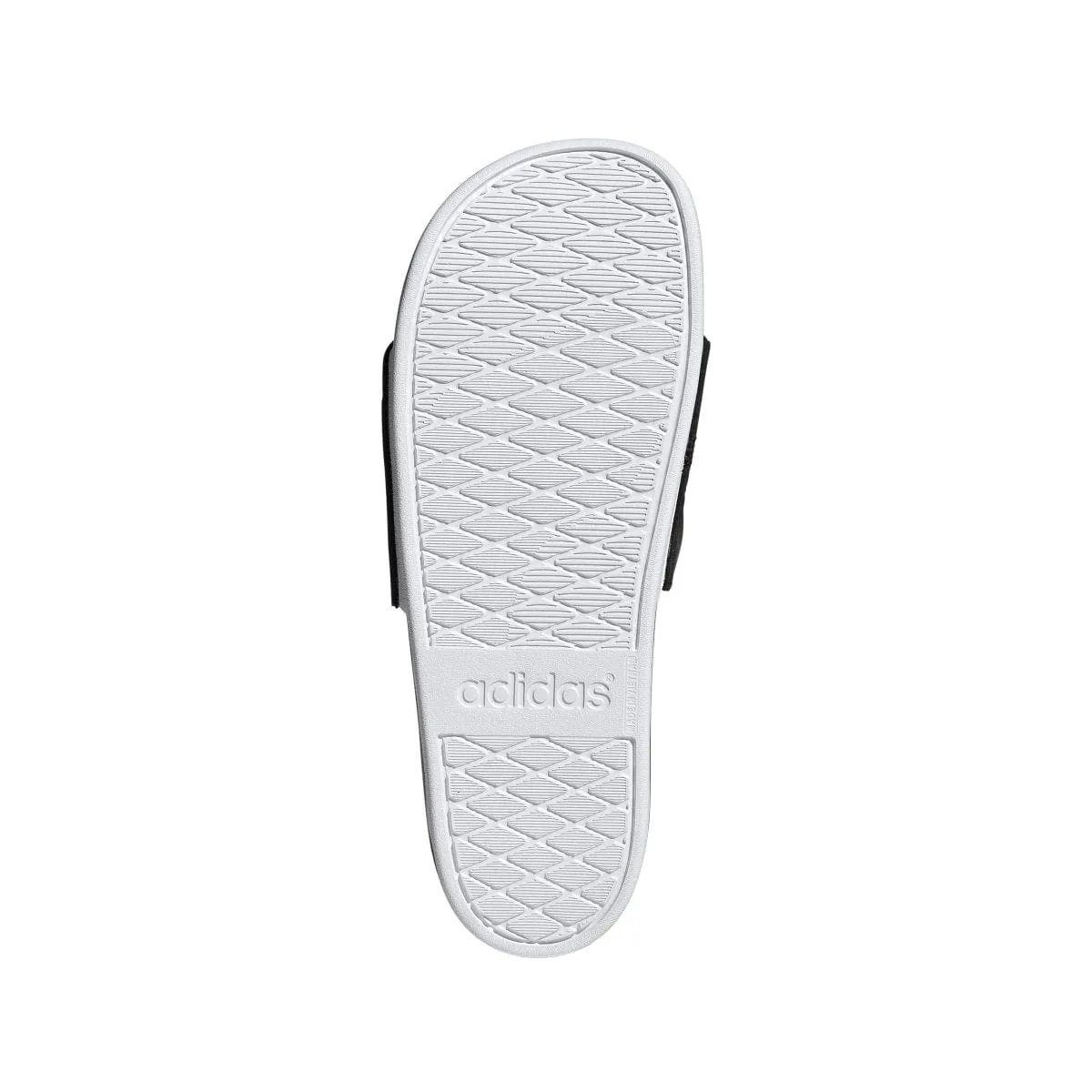 ADIDAS MEN'S ADILETTE COMFORT BLACK SLIDES