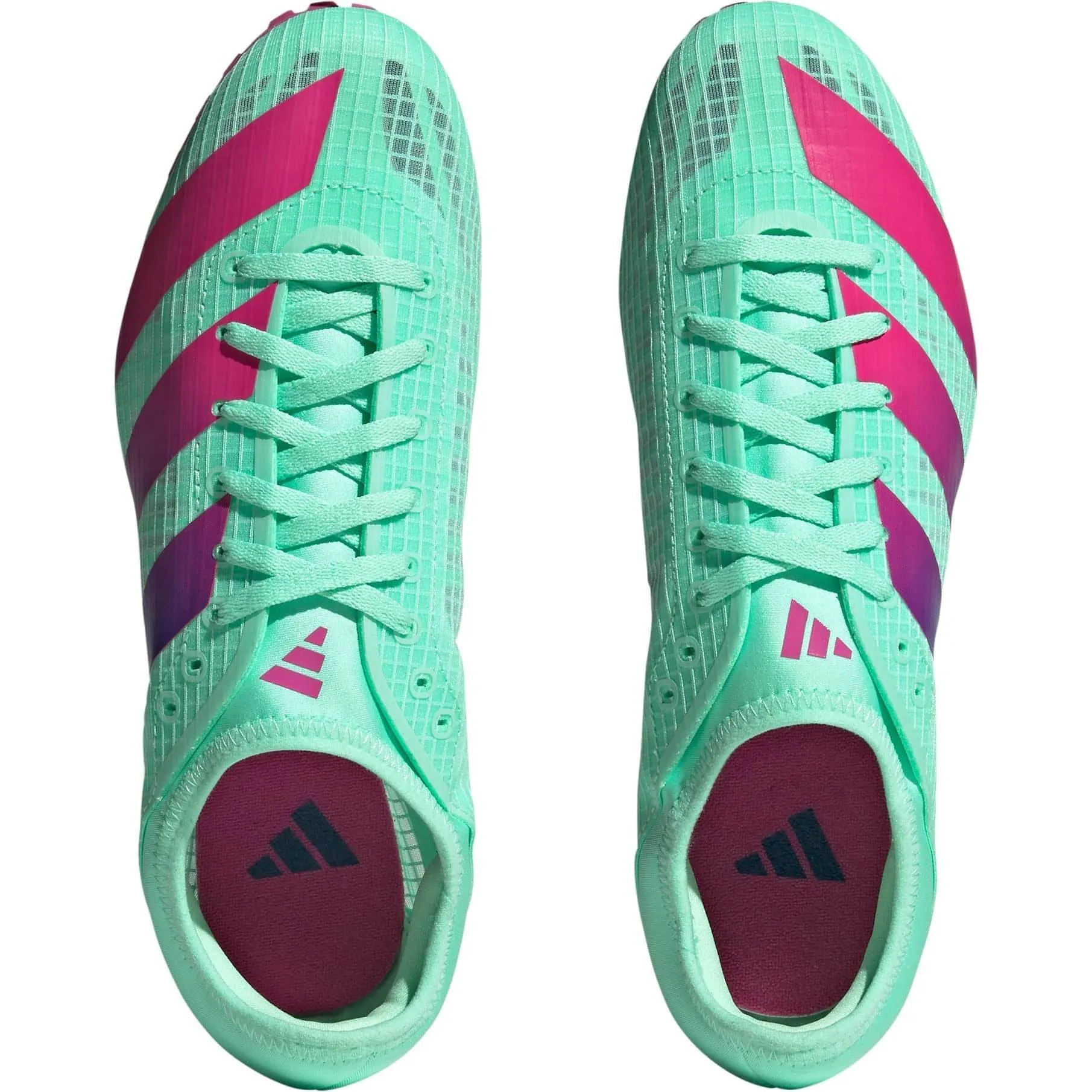 adidas Sprintstar Running Spikes - Green