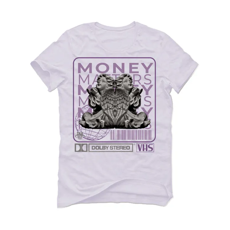 Air Jordan 1 High OG Mauve - White T-Shirt (MONEY MATTERS)