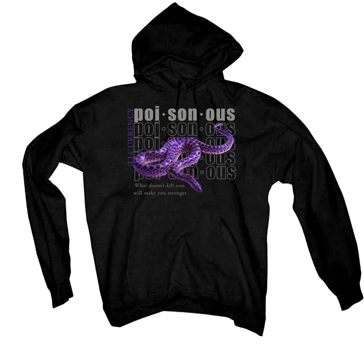 Air Jordan 13 Retro Purple Venom Black T-Shirt (POISONOUS)