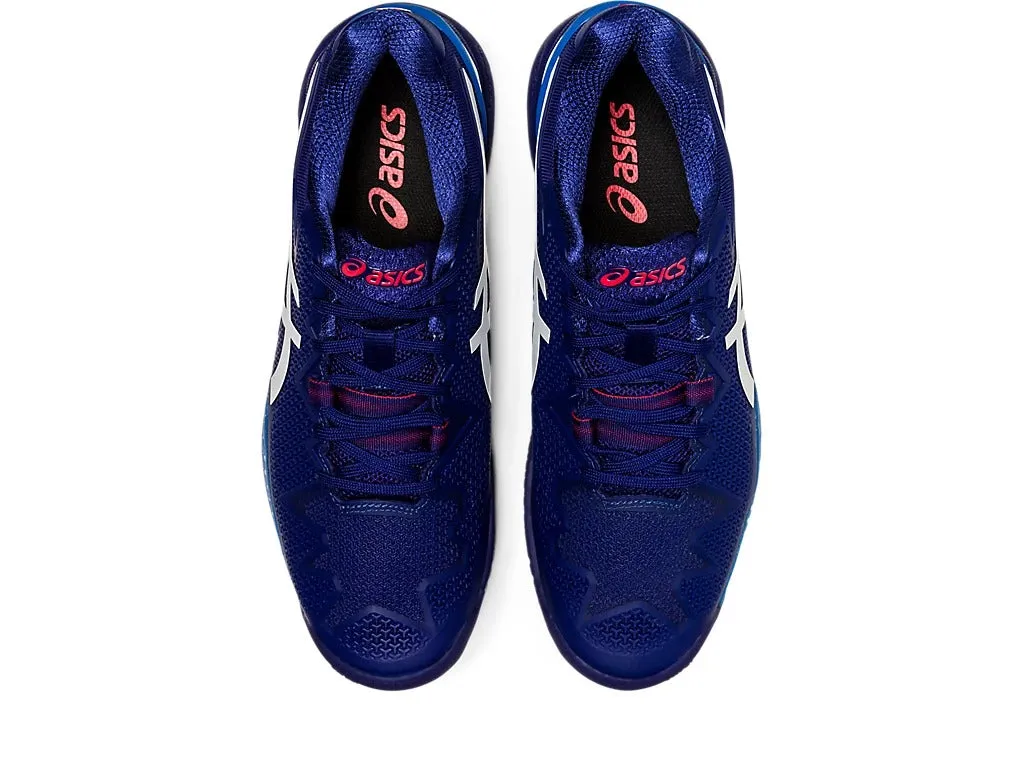 Asics Gel Resolution 8 Tennis Shoe - Dive Blue/White