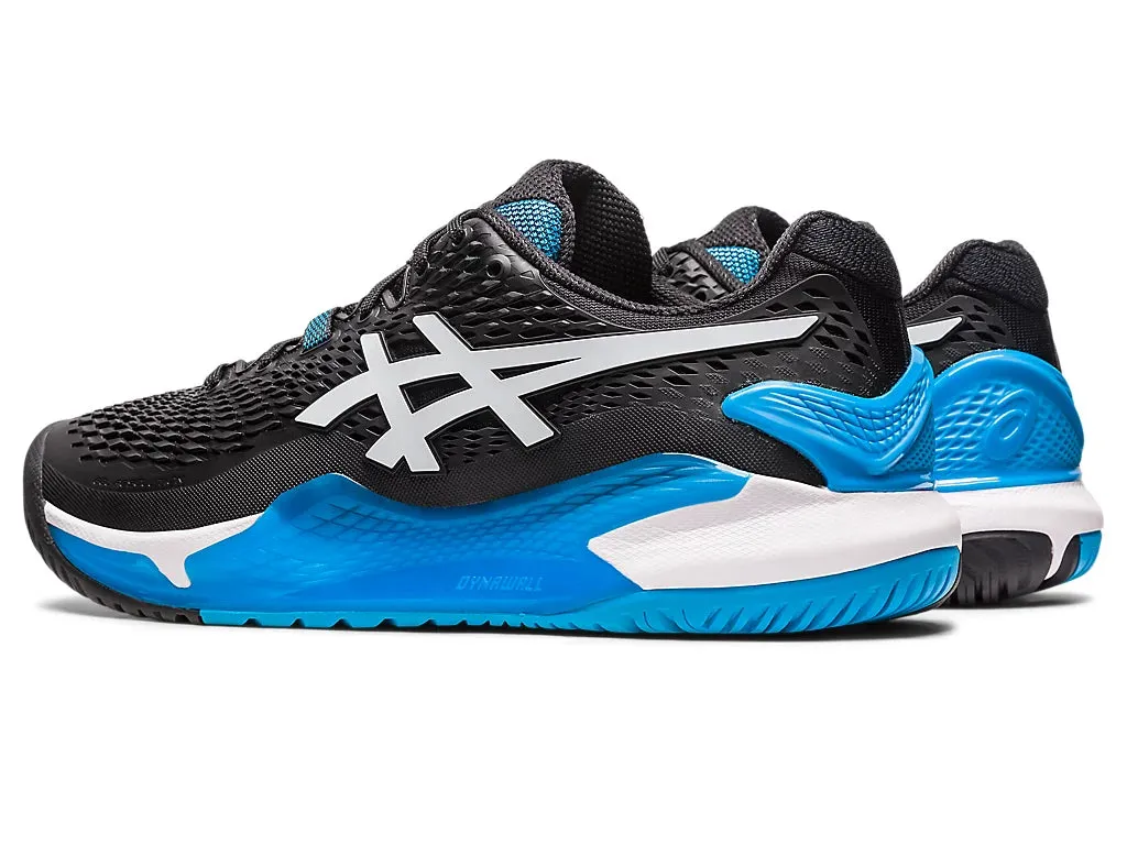 Asics Gel Resolution 9 Tennis Shoe - Black/White