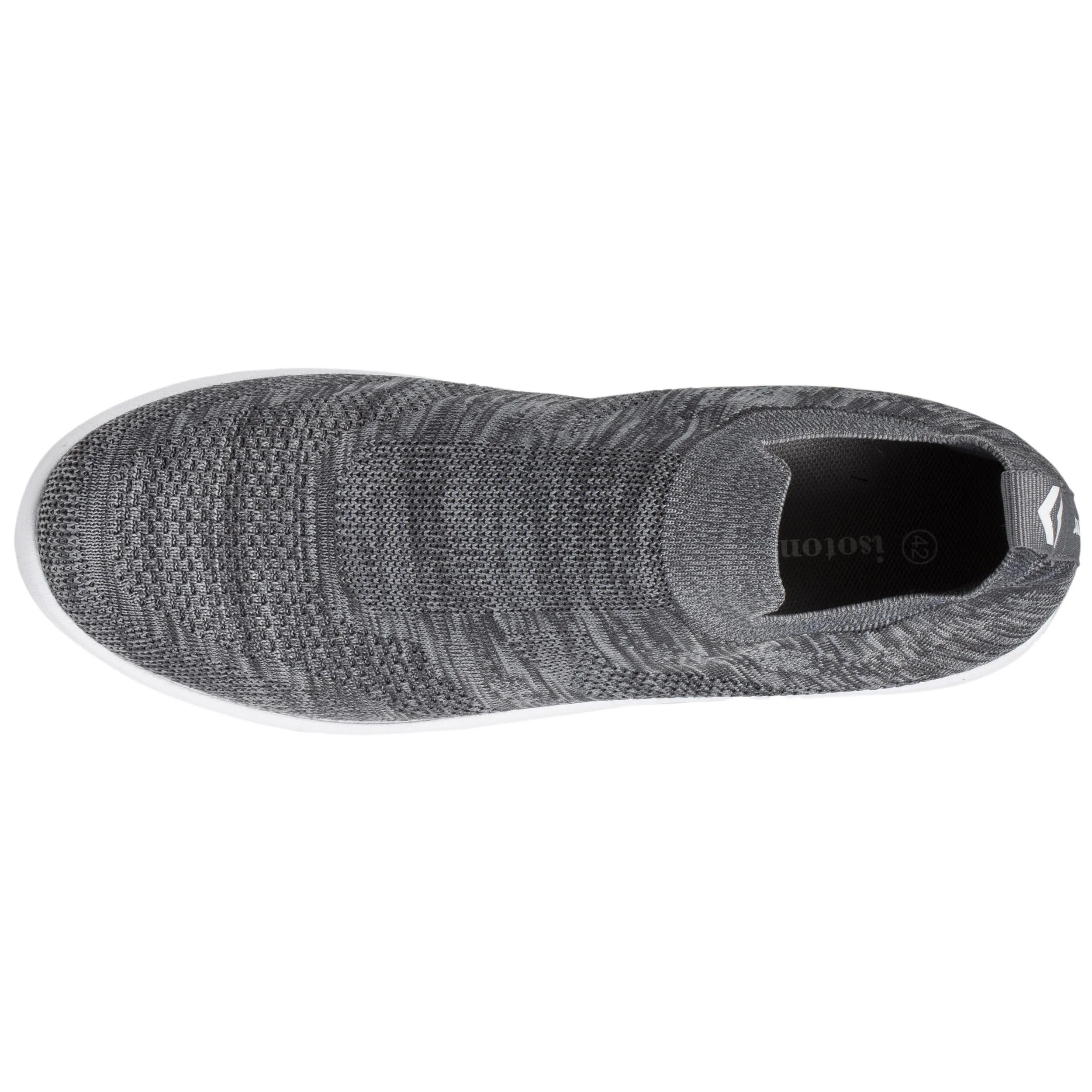 Baskets Confort Homme slip-on sport Gris