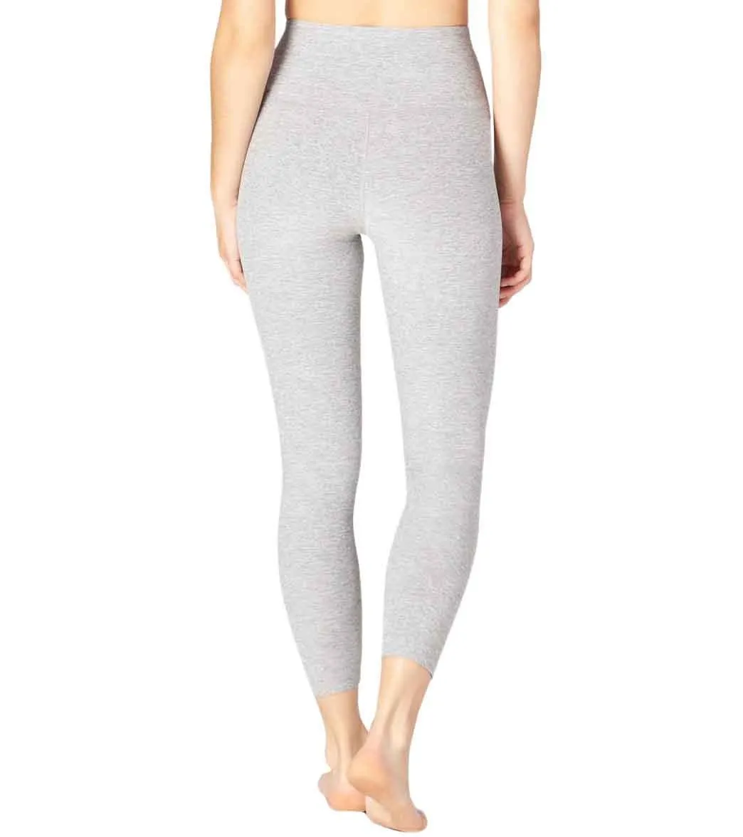 Beyond Yoga Spacedye Midi High Waisted Leggings Silver Mist