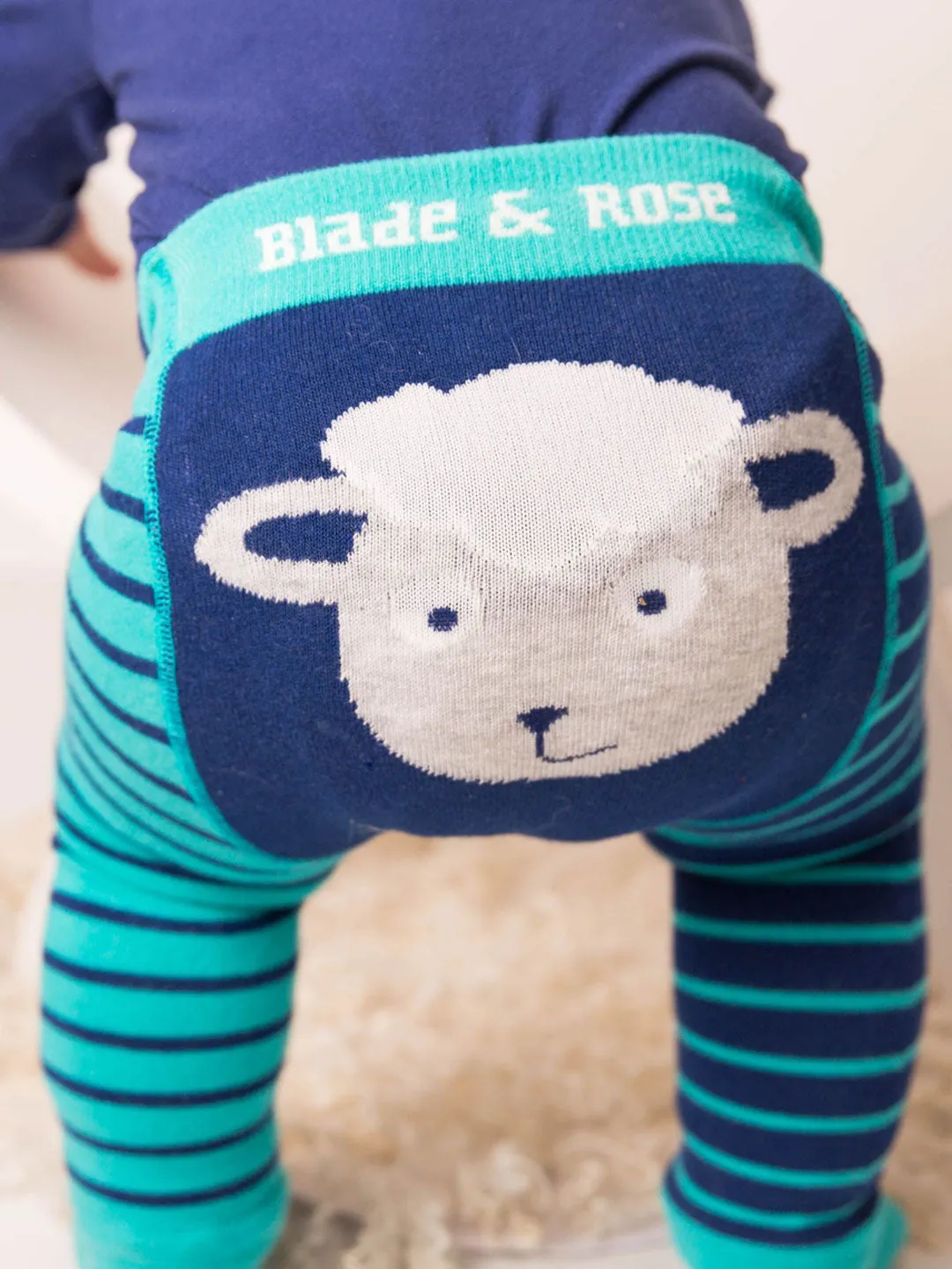 Blade and Rose Samuel The Sheep Leggings 小綿羊彈力嬰兒屁屁褲