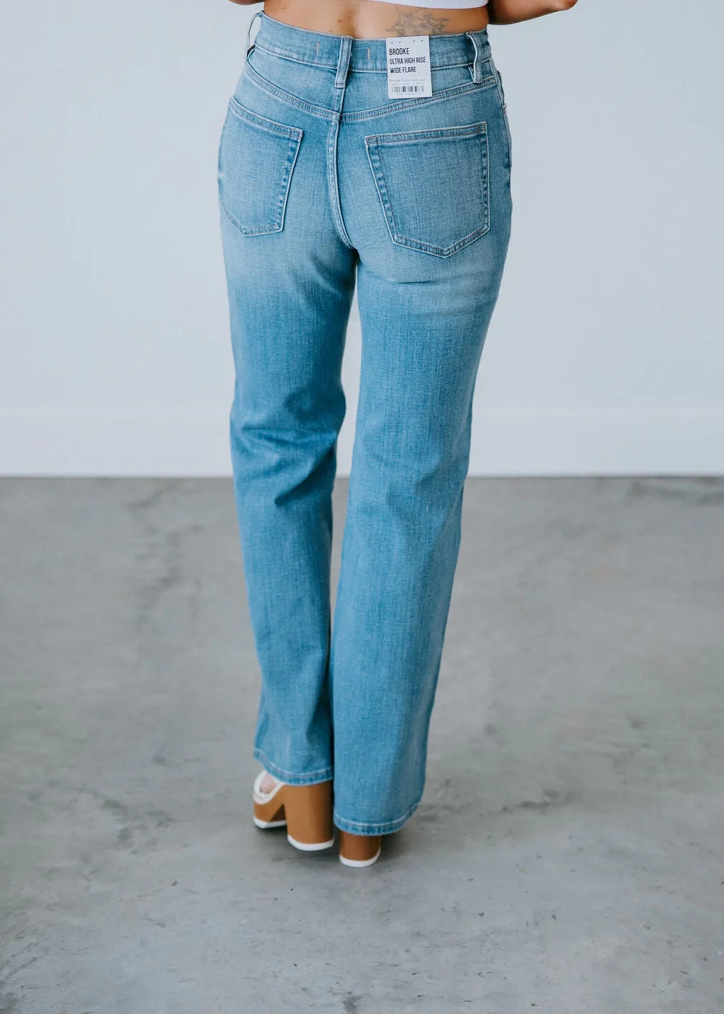 Brooke Wide Flare Jean