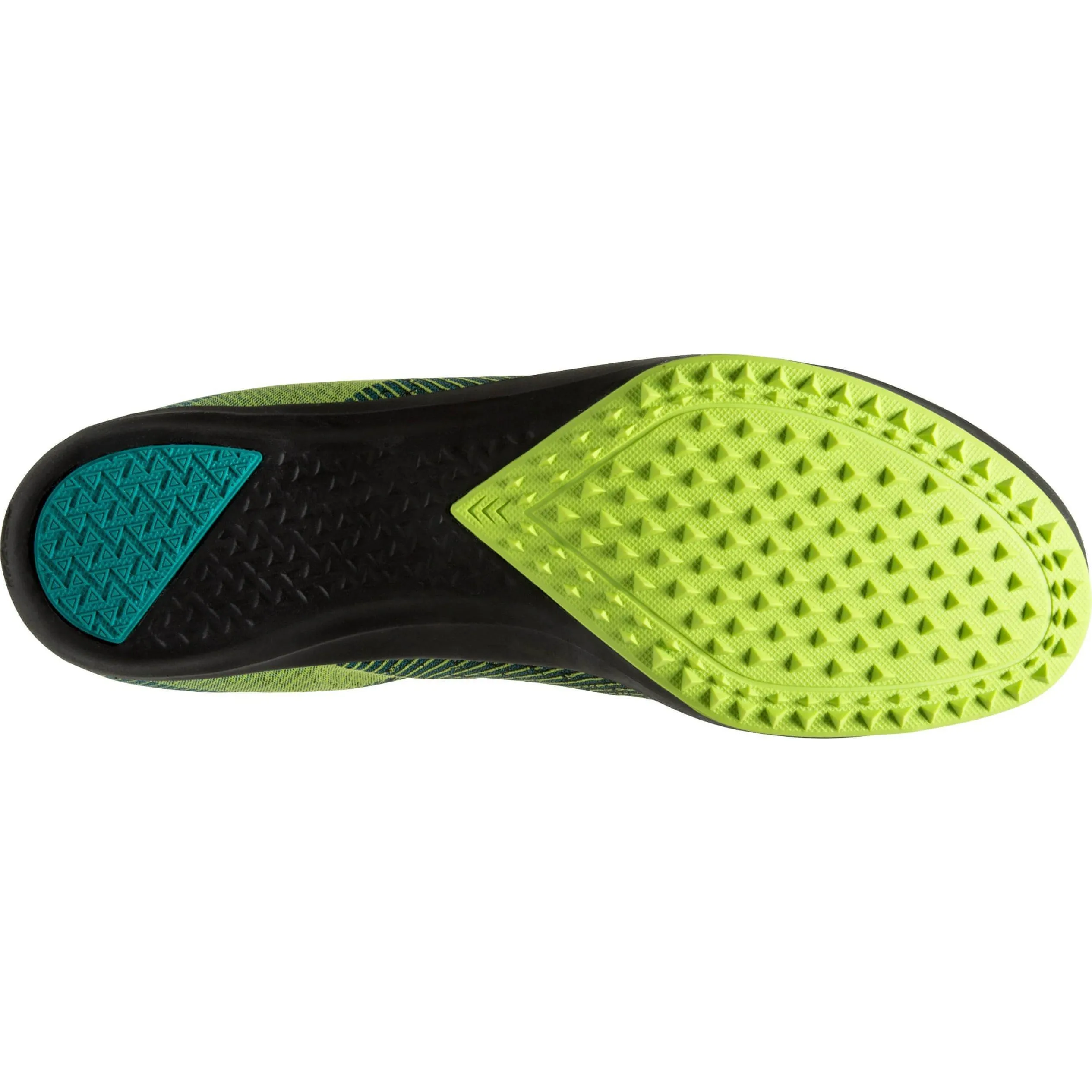 Brooks Mach 19 Spikeless Cross Country Running Spikes - Green