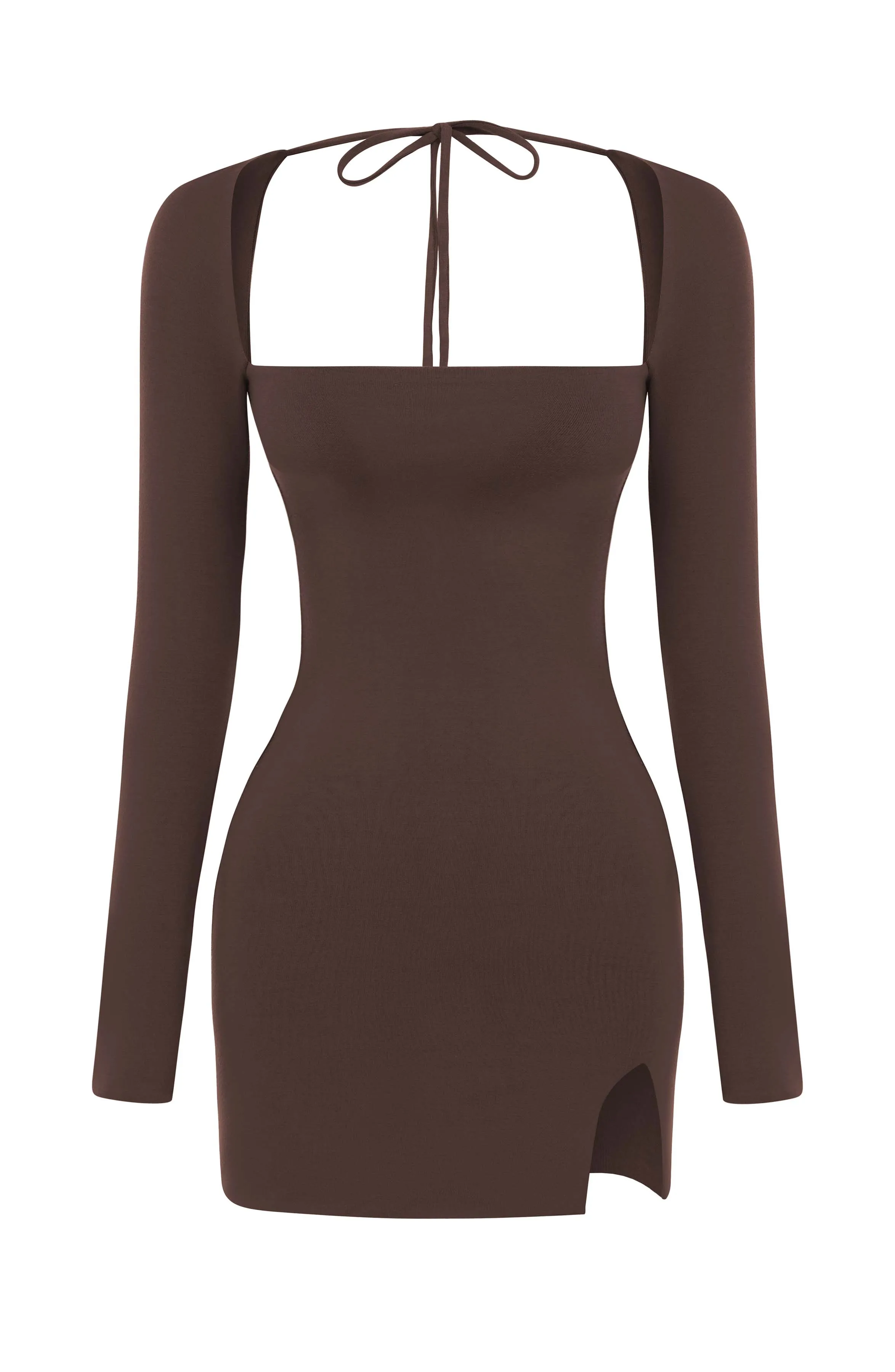 Brylee Mini Dress - Chocolate