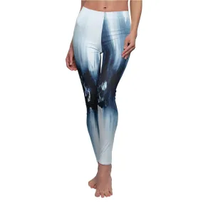 Bynelo Tie Dye Icy Women's Casual Leggings