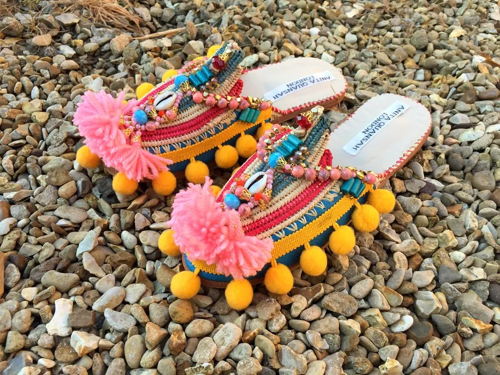 CHIARA EMBELLISHED SLIPPERS