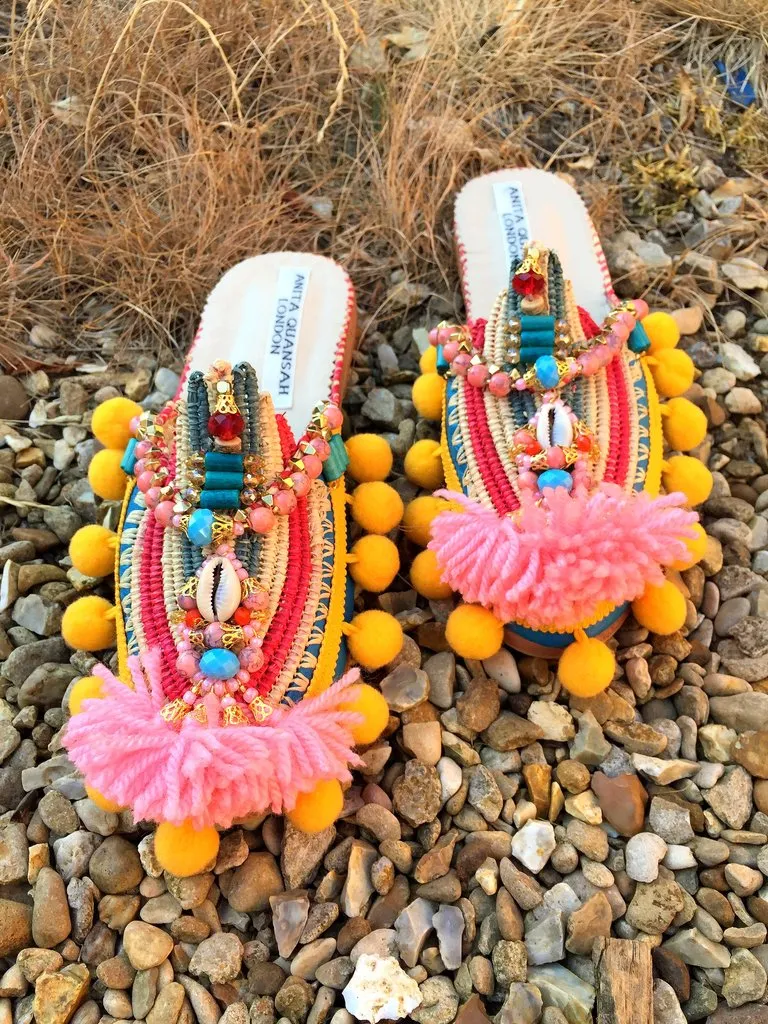 CHIARA EMBELLISHED SLIPPERS