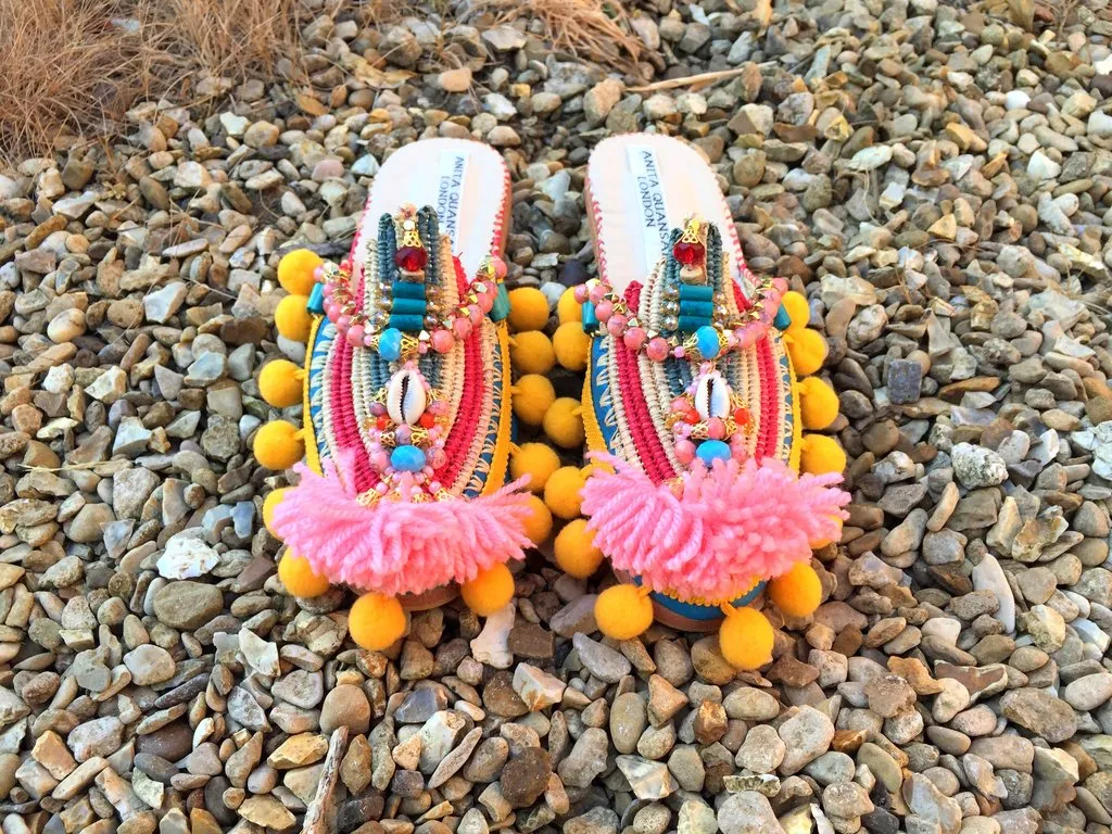 CHIARA EMBELLISHED SLIPPERS