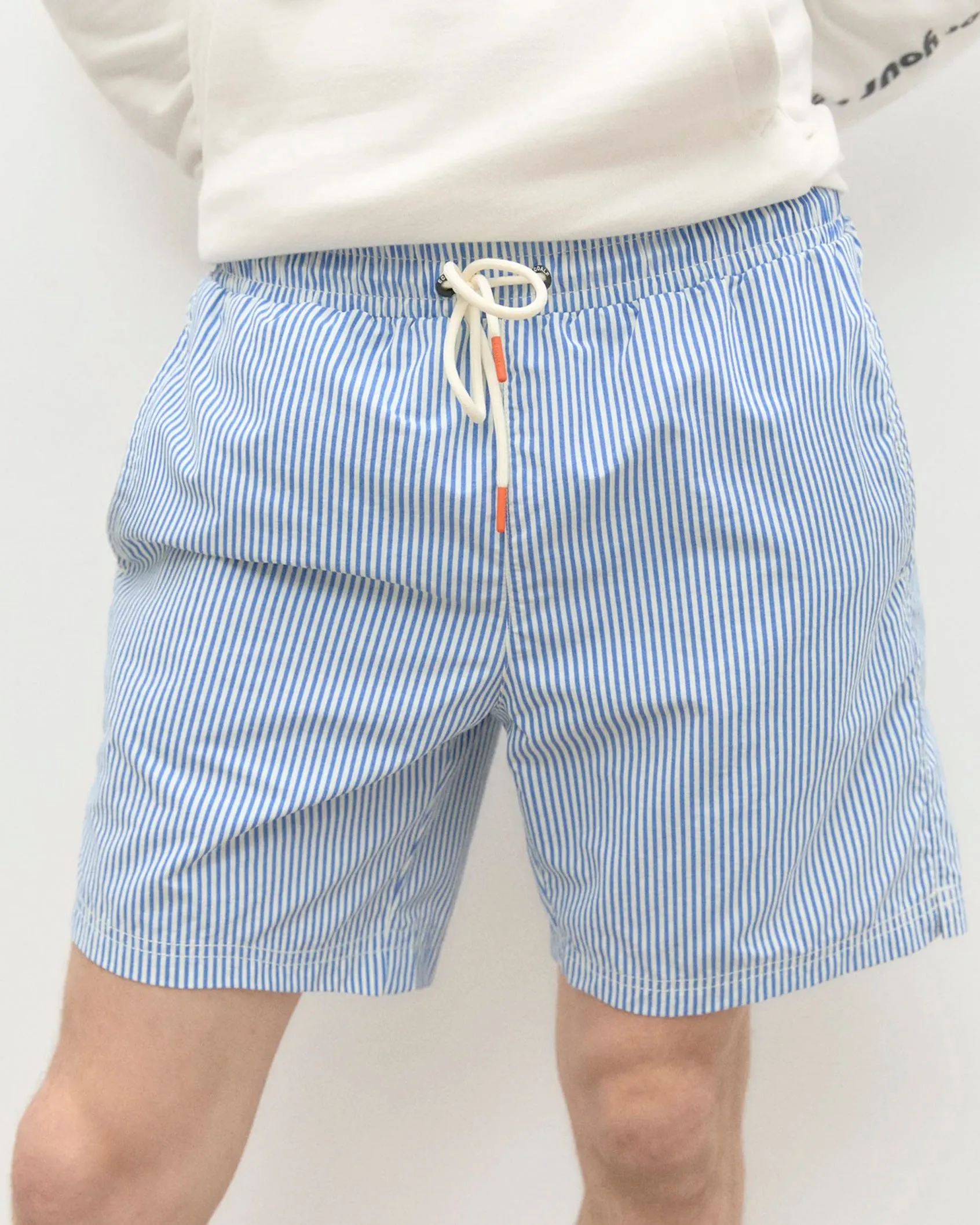 EcoAlf Blue Stripe Swim Shorts