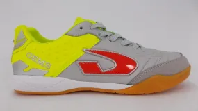 Gems indoor soccer shoe Viper 007IN18 grey-yellow