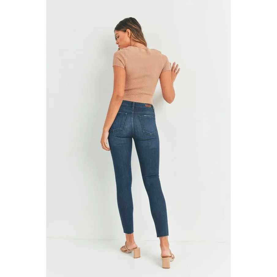 Just USA Mid Rise Scissor Cut Skinny