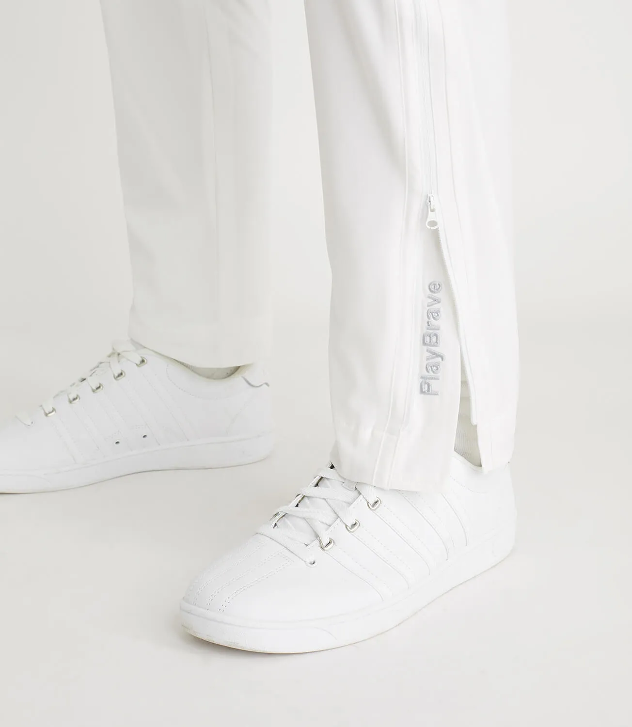 Leon Tapered Pant White