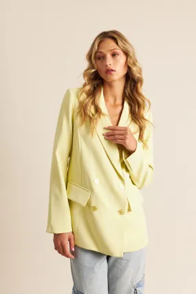 LINCOLN BLAZER (LEMON CHIFFON) - JOHN JENN