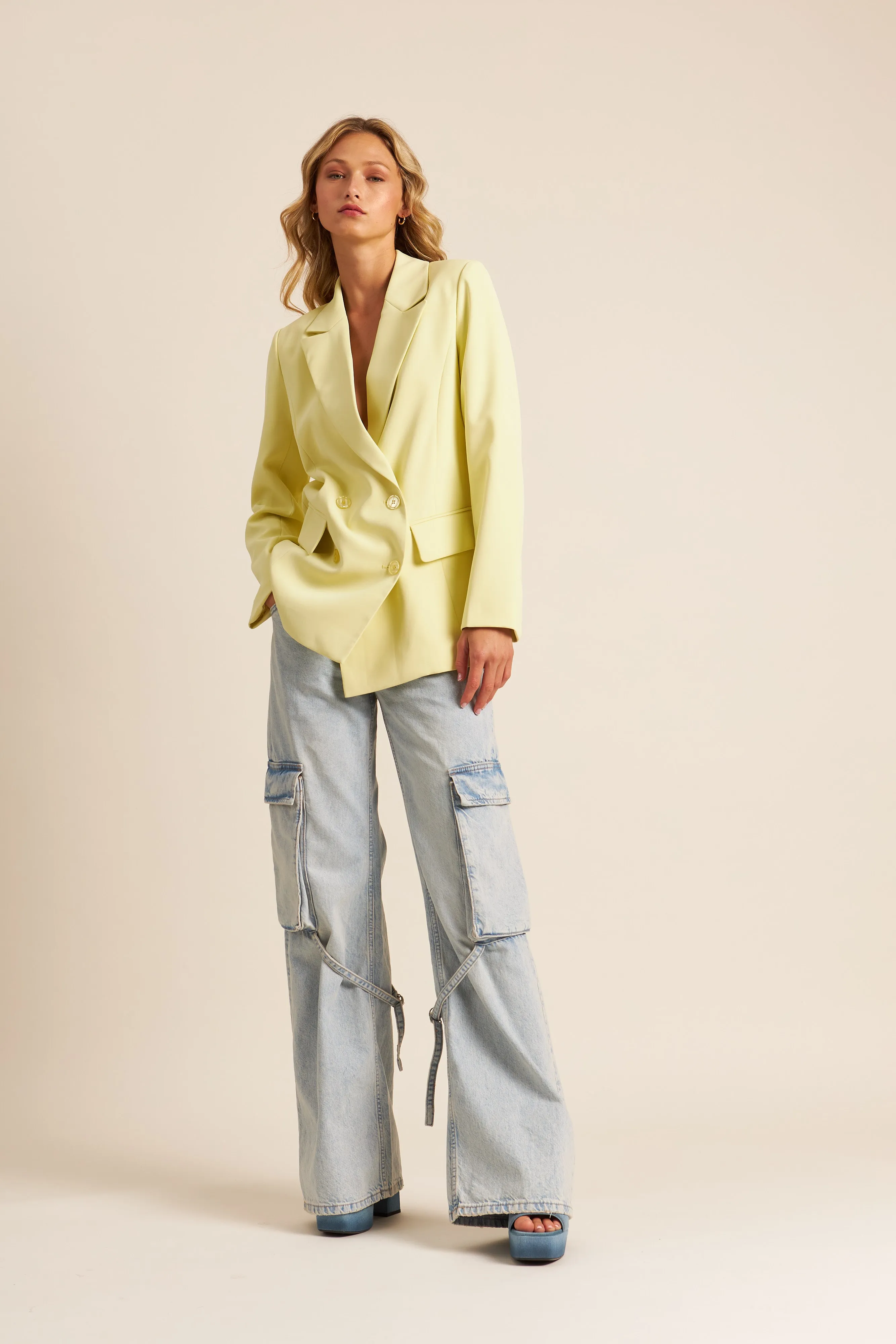 LINCOLN BLAZER (LEMON CHIFFON) - JOHN JENN