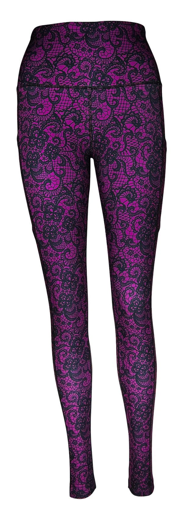 Magenta Lace   Pockets