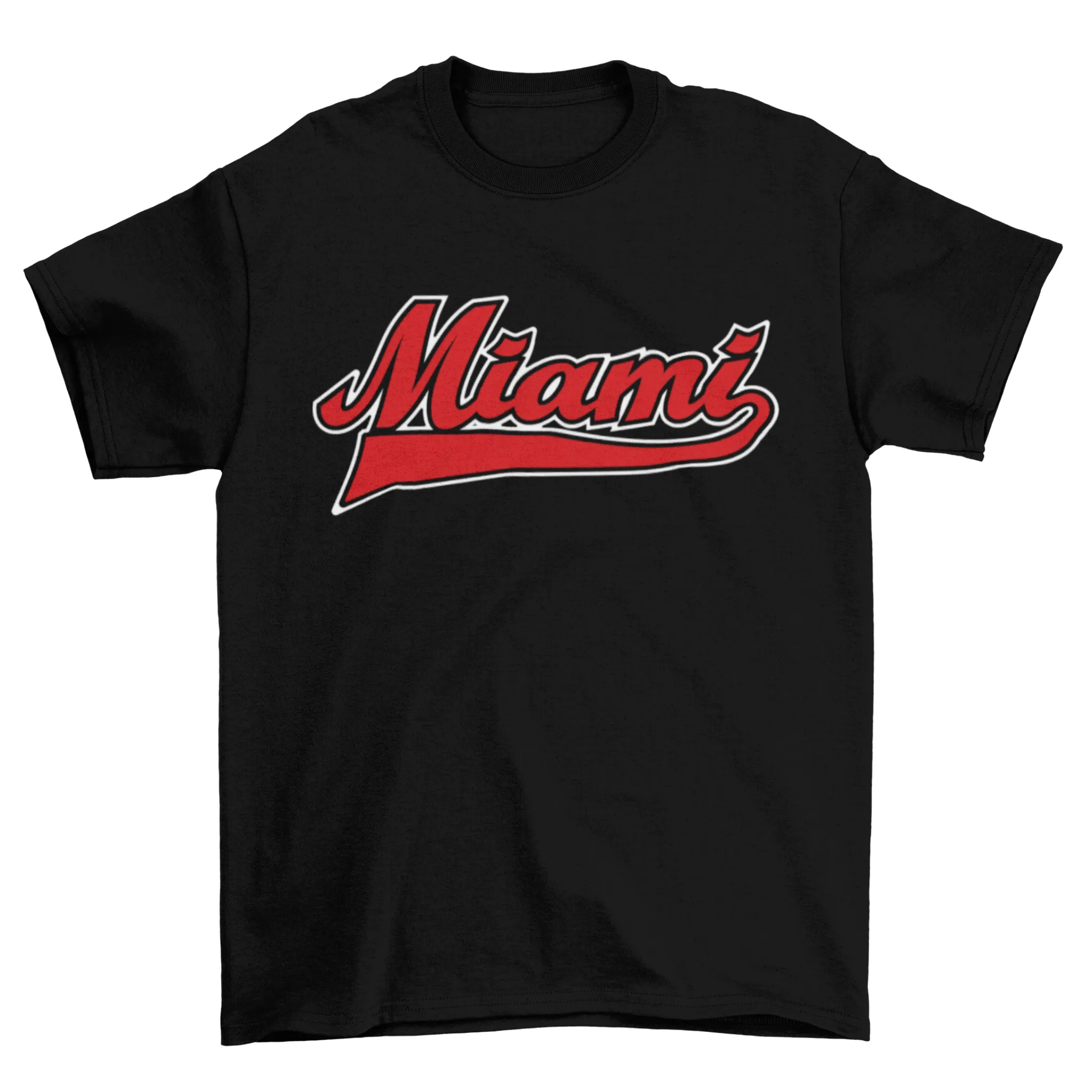 MIAMI SPORT TEE - SORT