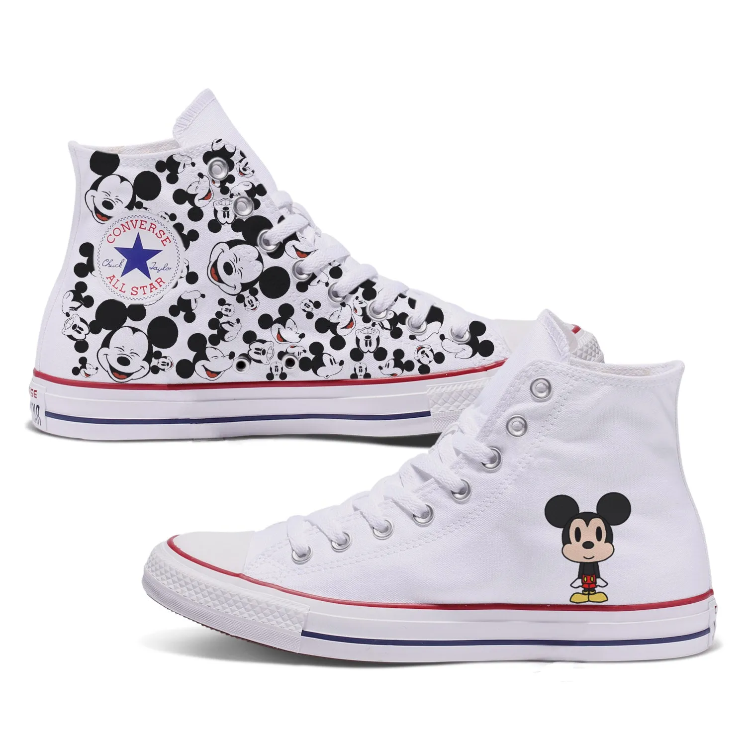 Mickey Mouse Custom Converse