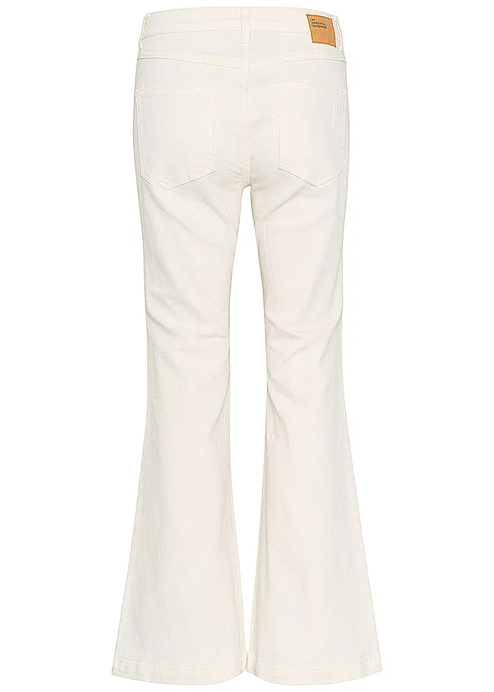 My Essential Wardrobe Dango High Bootcut Jeans - Champagne