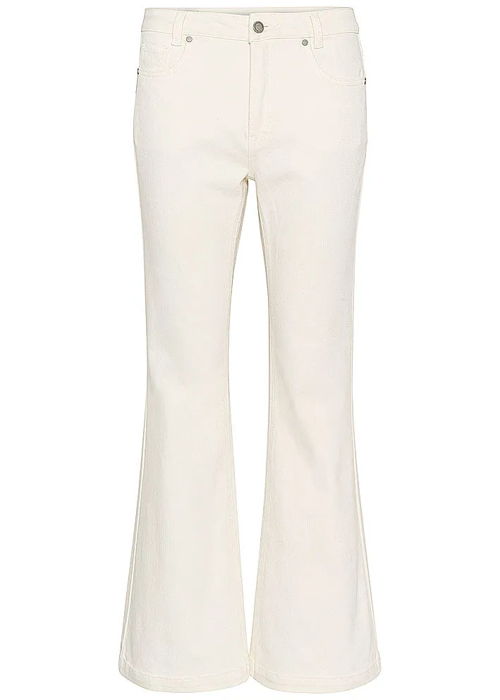 My Essential Wardrobe Dango High Bootcut Jeans - Champagne