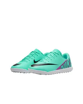 Nike boys' soccer shoe Vapor 15 Club TF DJ5956-300 turquoise fuchsia black