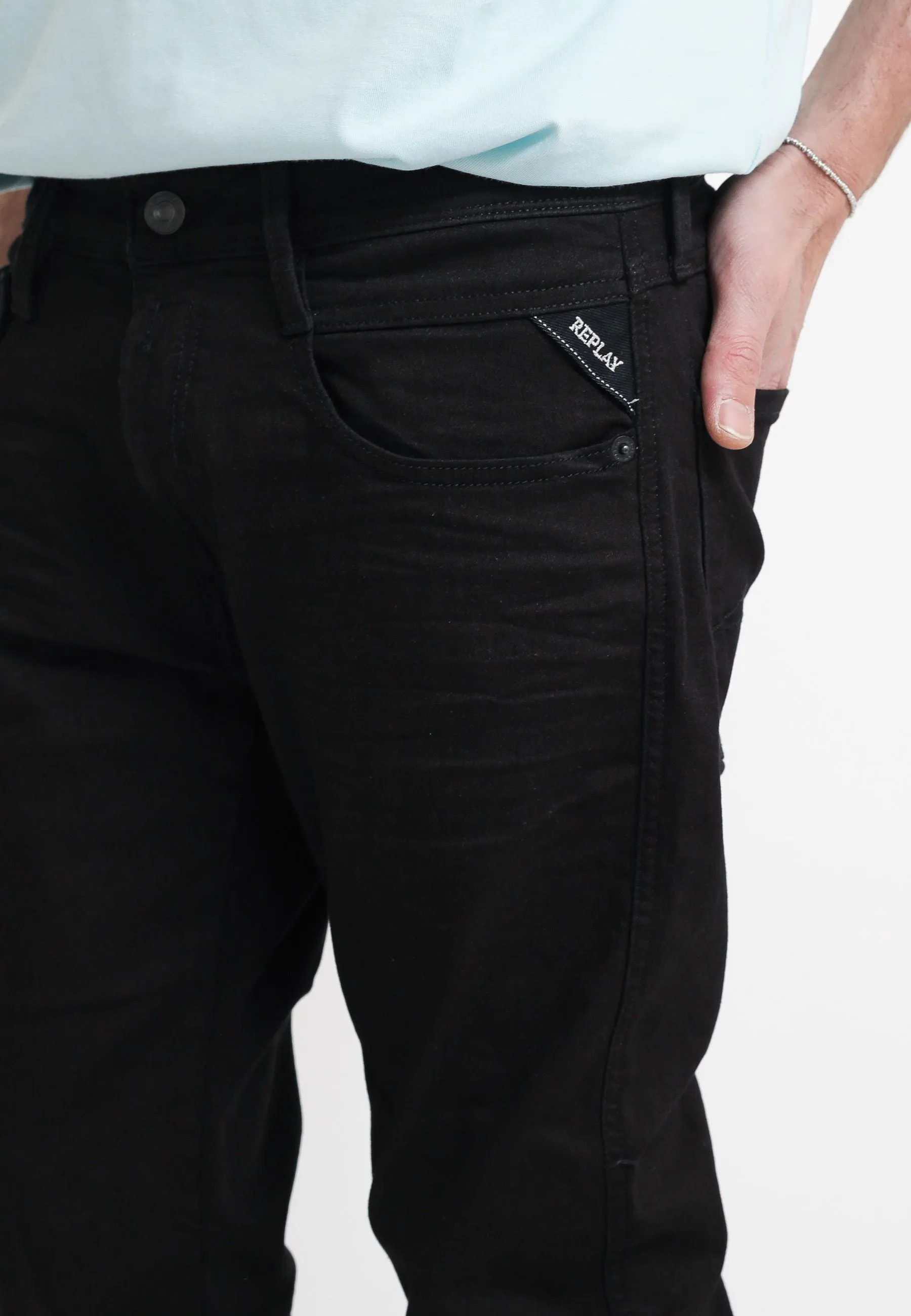 Pantalone Jeans - Nero