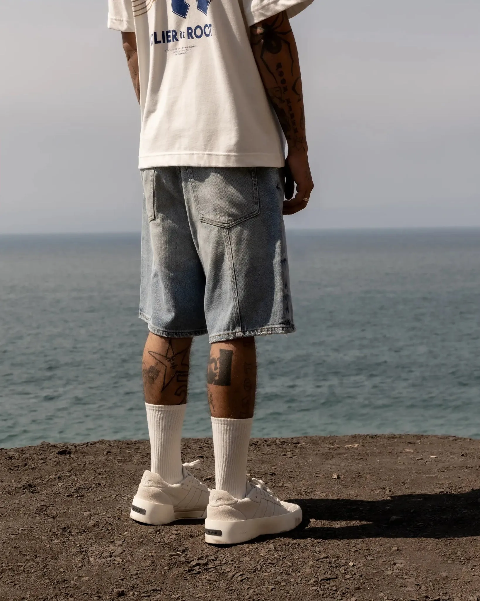 RA Studio Jorts Indigo