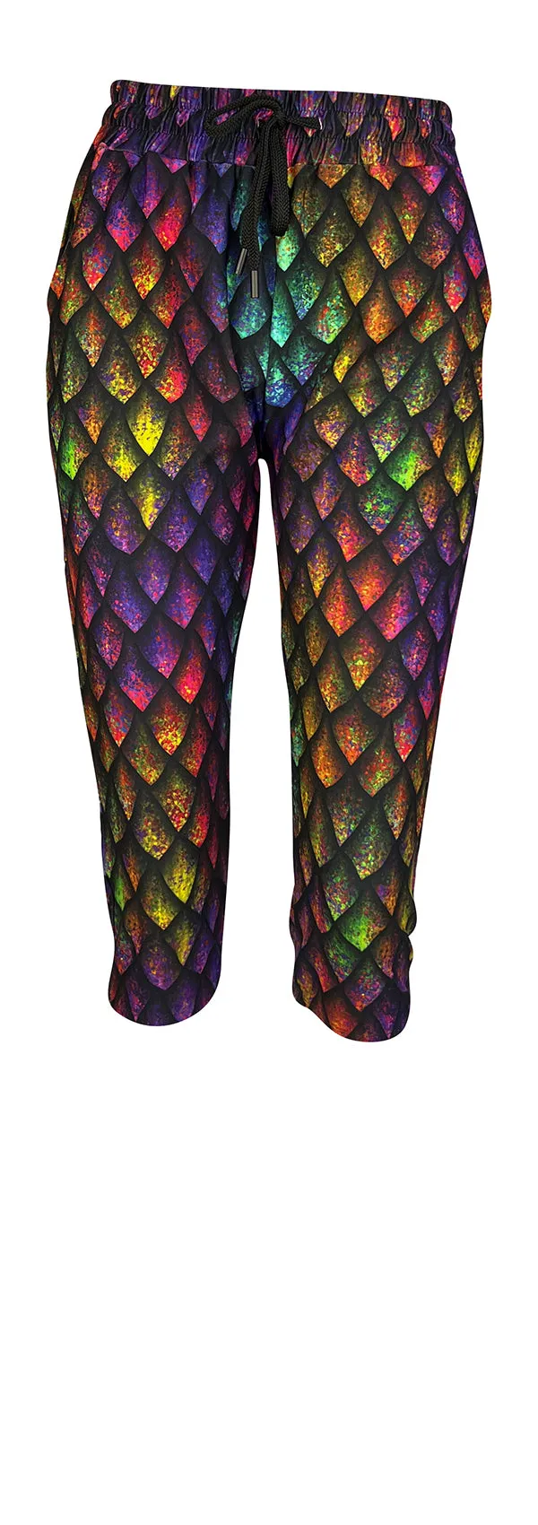 Rainbow Dragon Scales Joggers