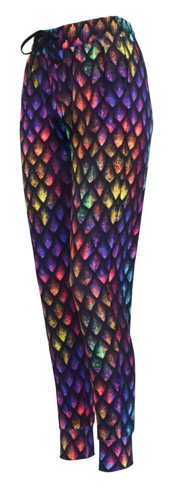 Rainbow Dragon Scales Joggers