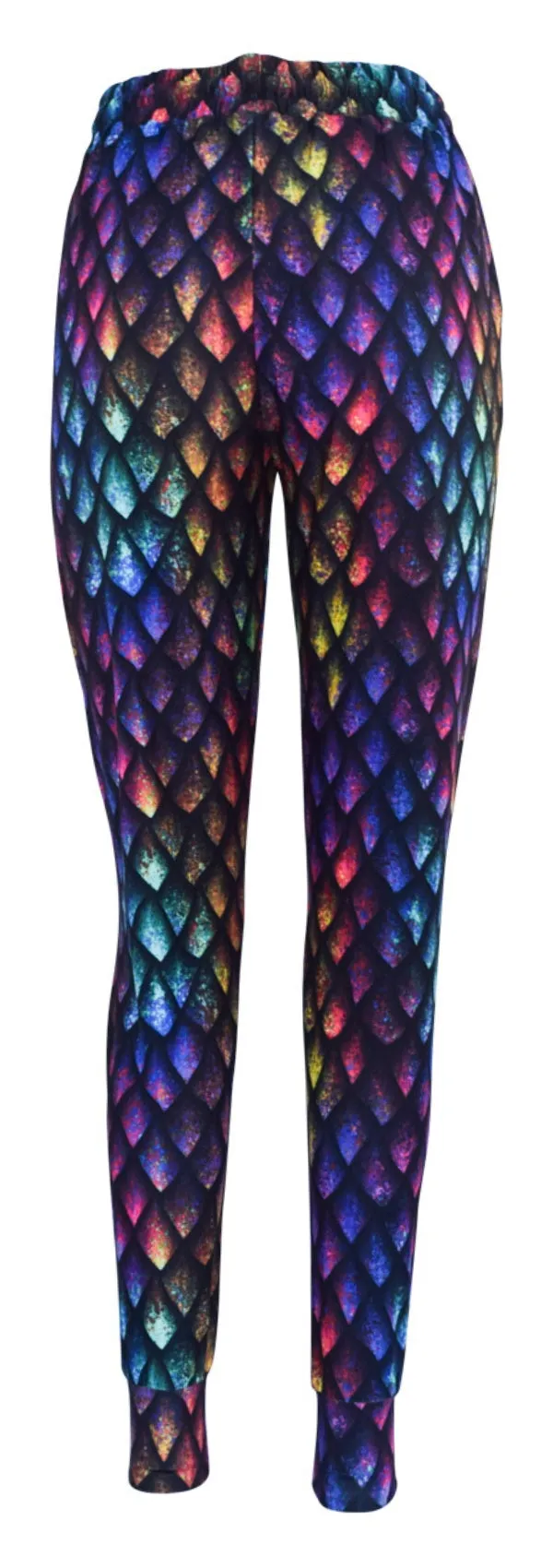 Rainbow Dragon Scales Joggers