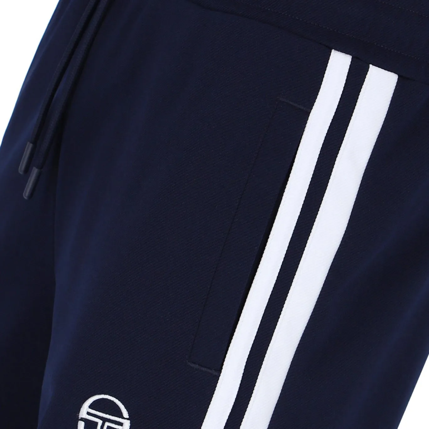 Sergio Tacchini Casual Stripe Shorts Navy/White