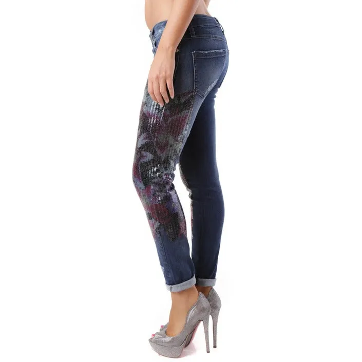 Sexy Woman Jeans Donna