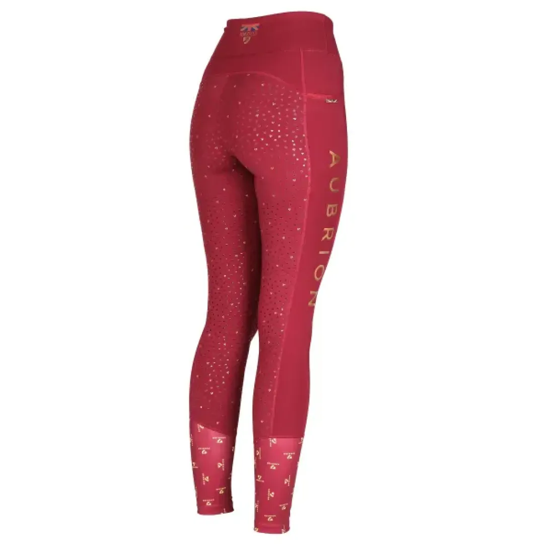 Shires Aubrion Team Girls Riding Tights