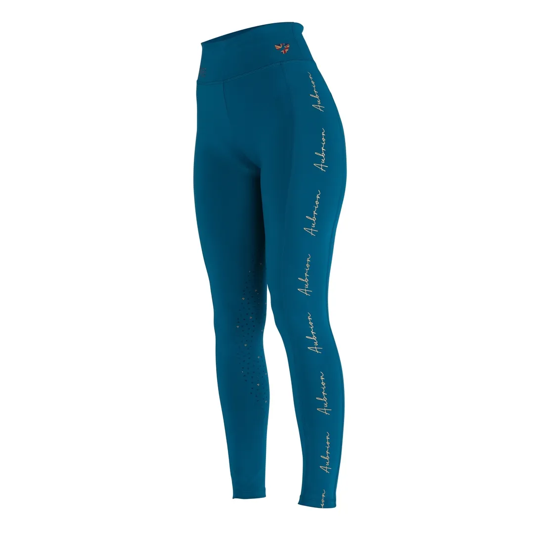 Shires Aubrion Team Girls Riding Tights