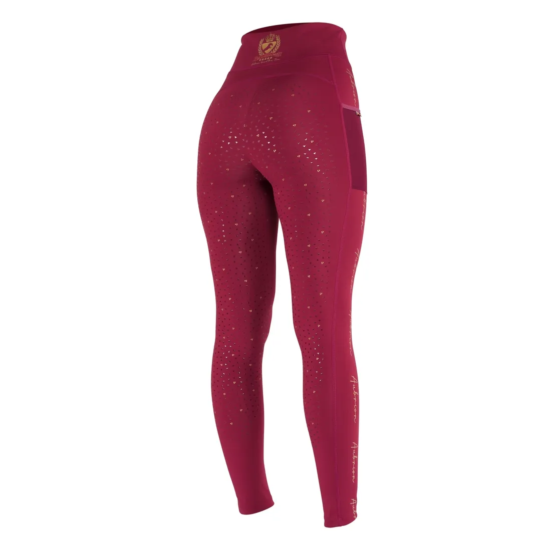 Shires Aubrion Team Girls Riding Tights