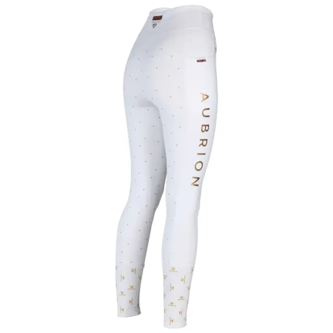 Shires Aubrion Team Girls Riding Tights