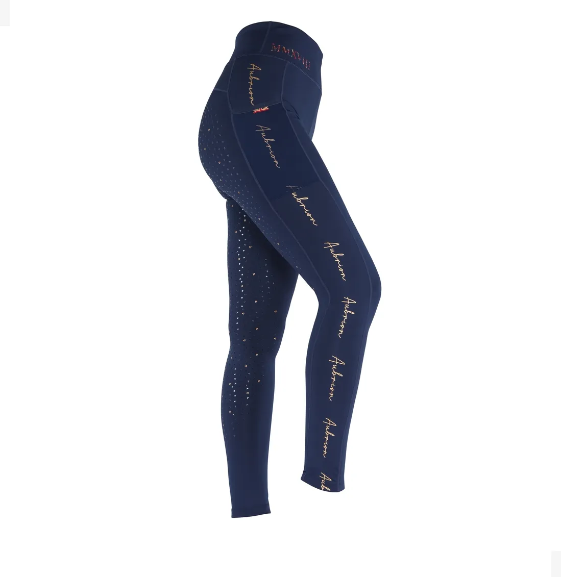 Shires Aubrion Team Girls Riding Tights