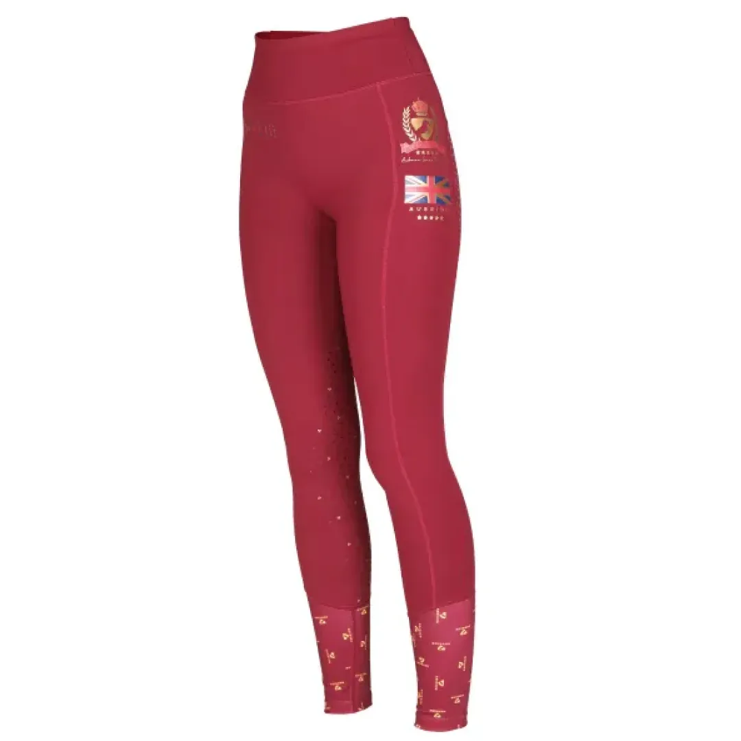 Shires Aubrion Team Girls Riding Tights