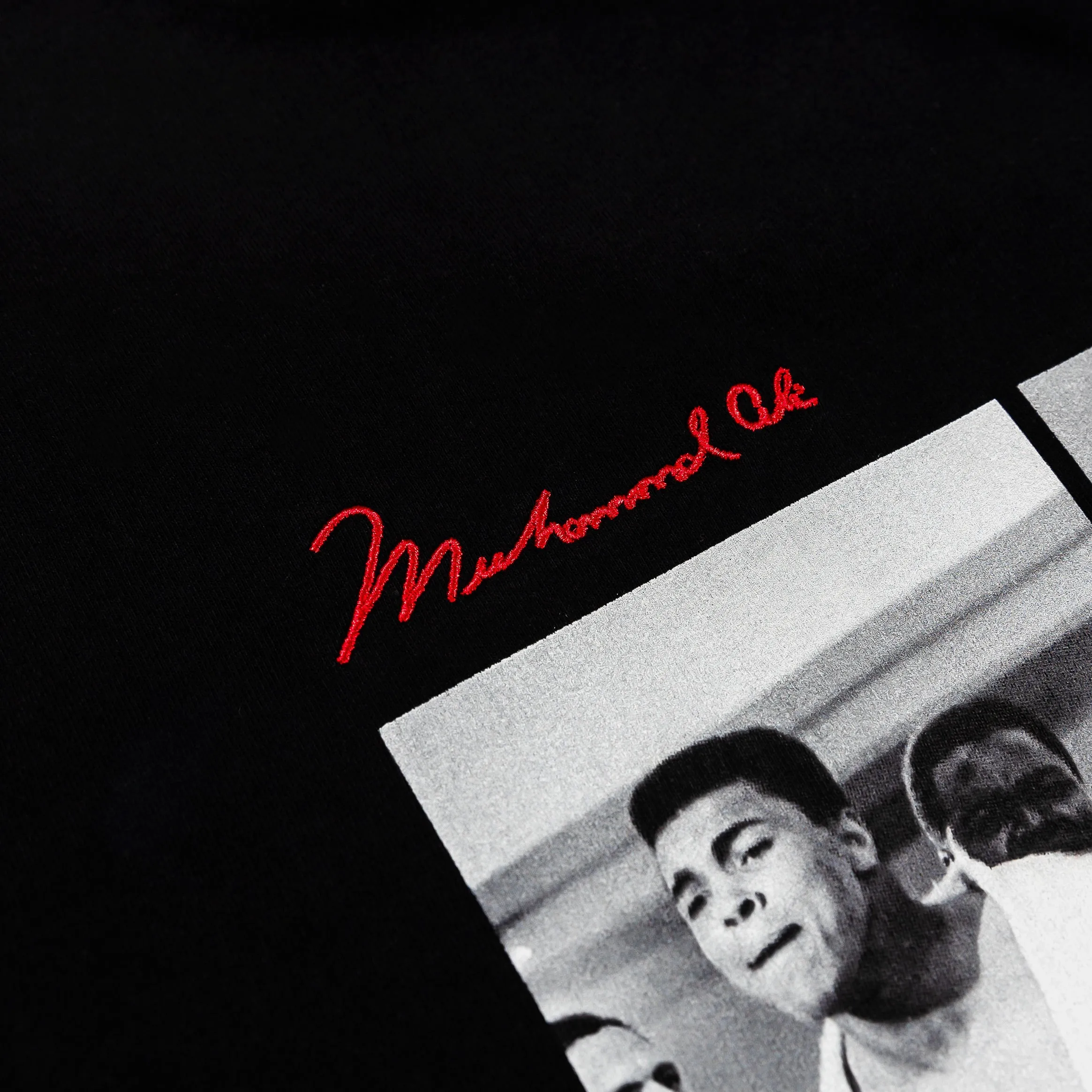 SP x Muhammad Ali Hold Me Back Mens Short Sleeve Shirt (Black/Red)