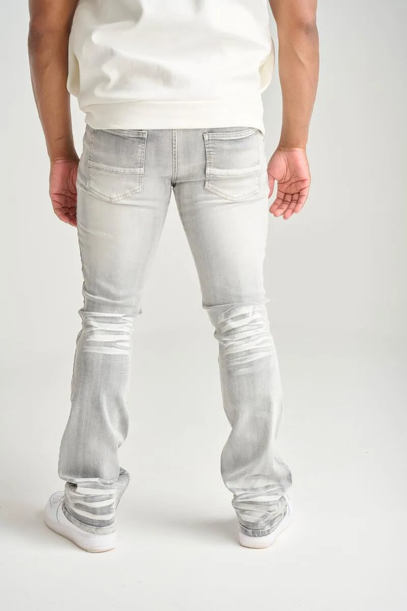 Spark Premium Stretch Stacked Jean (Grey)