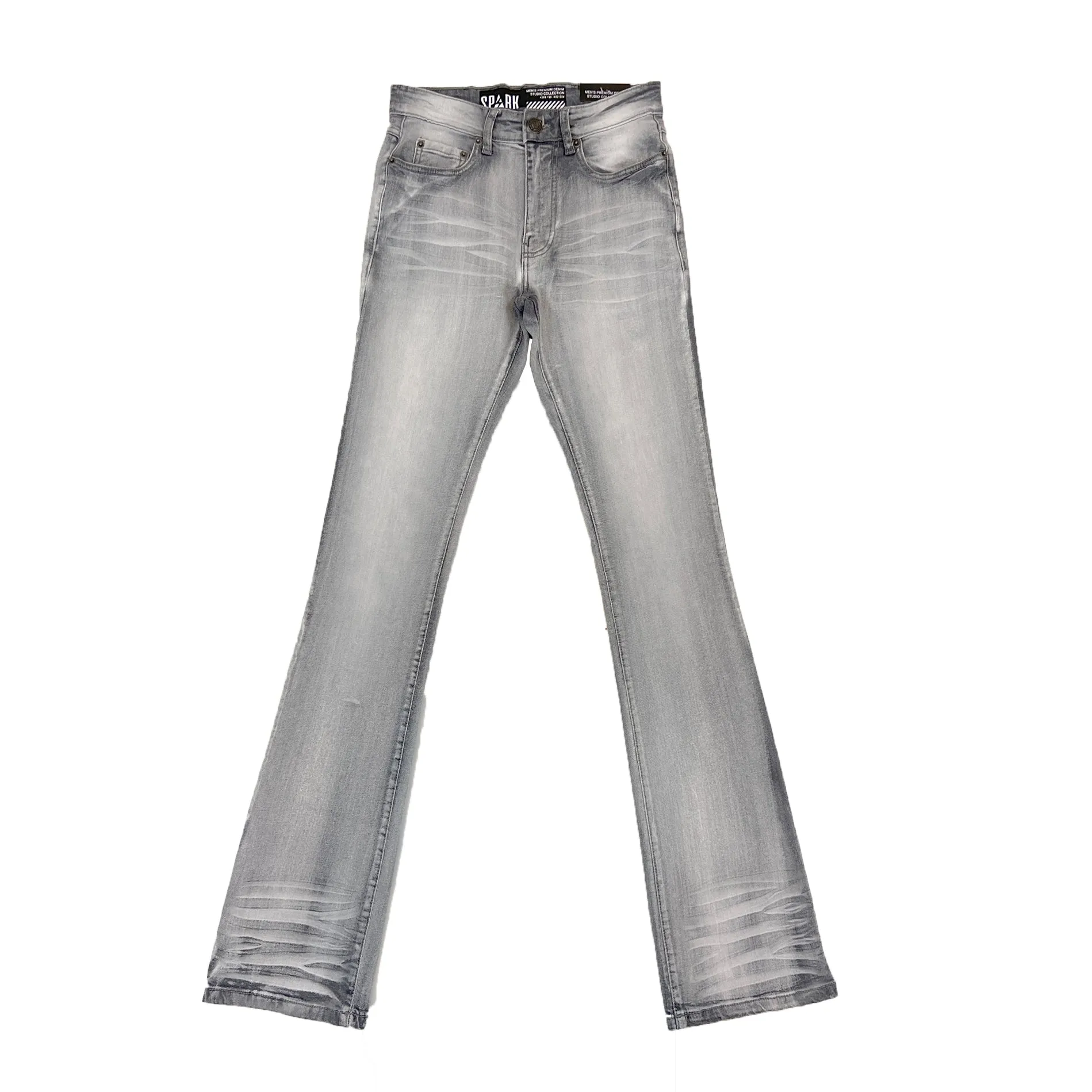 Spark Premium Stretch Stacked Jean (Grey)