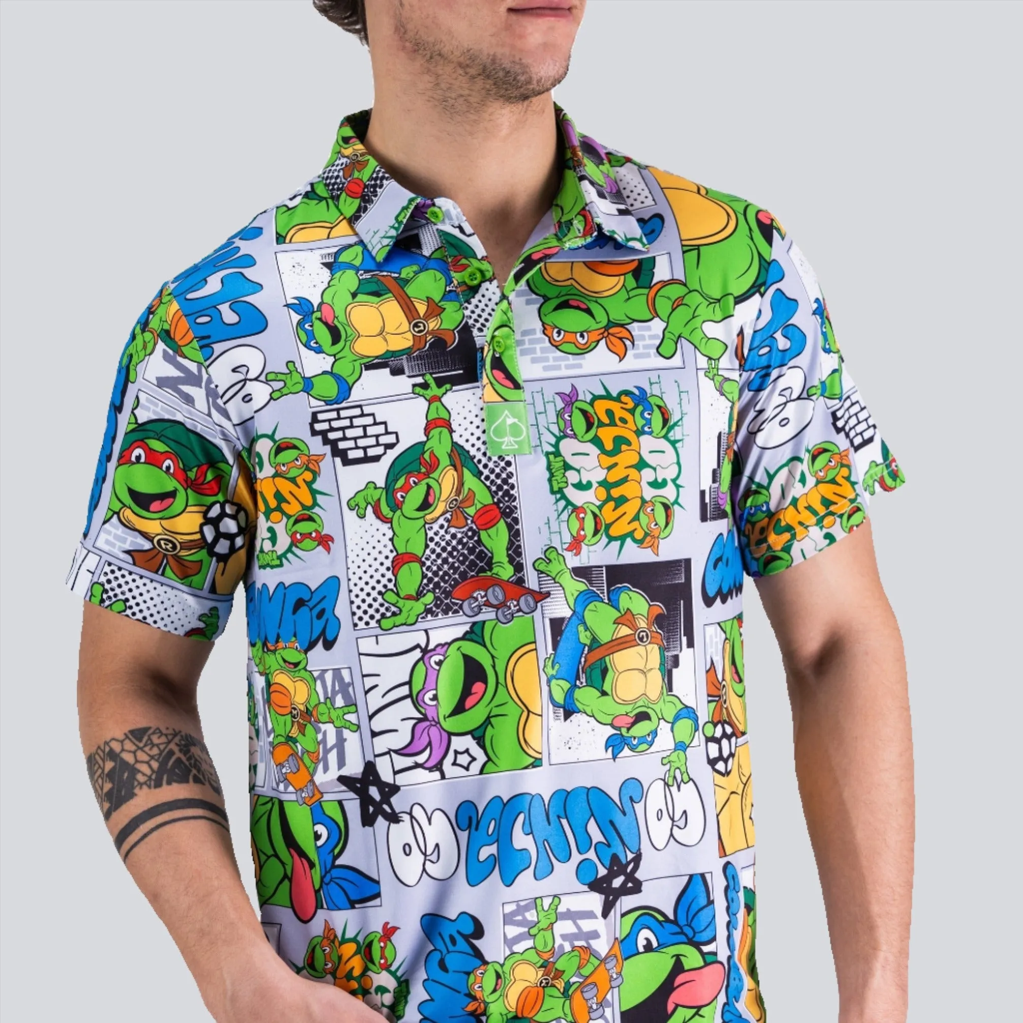 TMNT - Comic Strip Polo