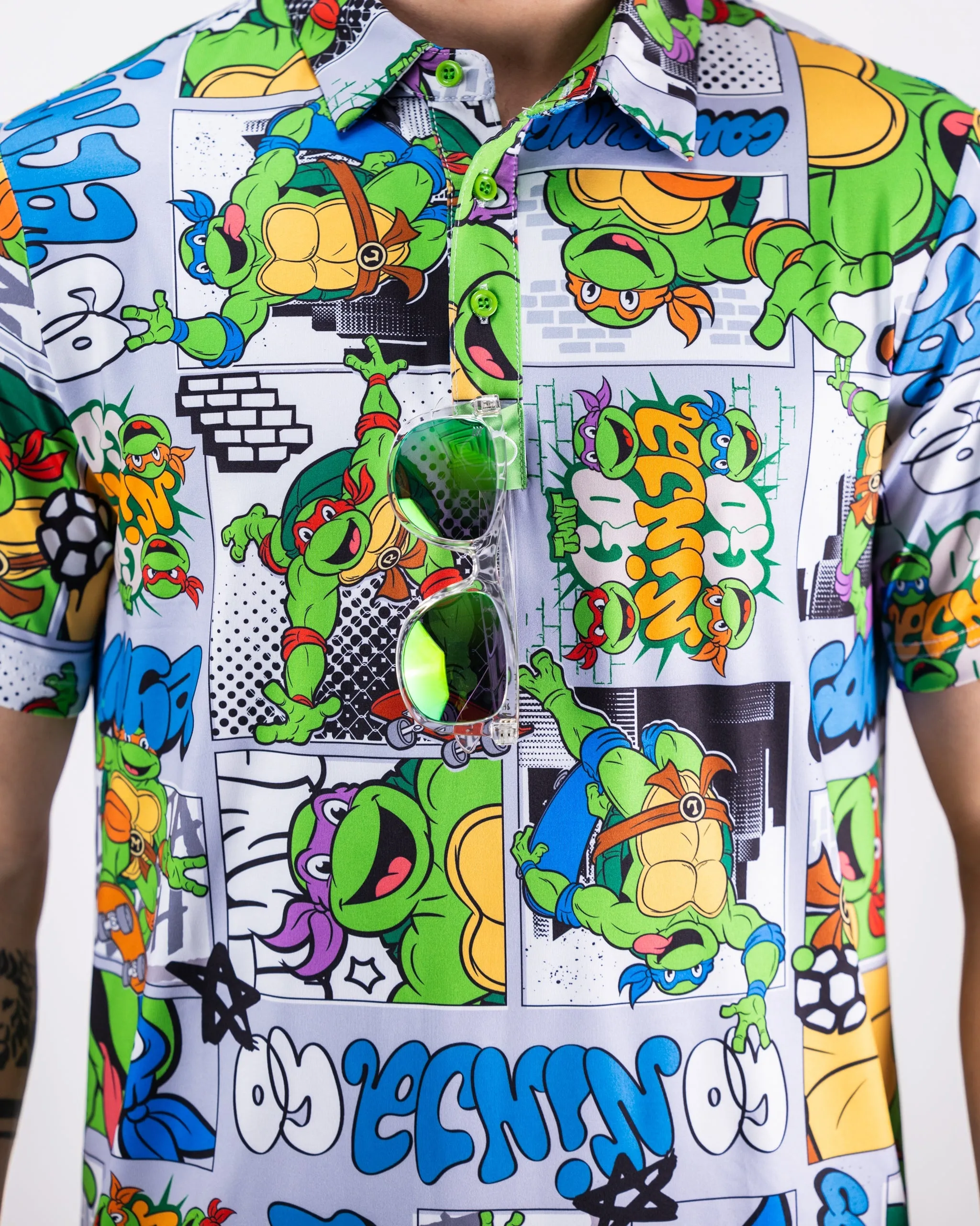 TMNT - Comic Strip Polo