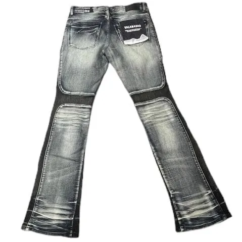 Valabasas Dual Soldier Denim Jean (Blue Black Wash) VLBS6036